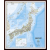 Japonia Classic mapa ścienna 1:3 115 000, National Geographic